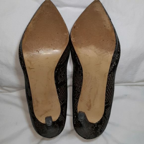 Steve Madden P-Sno Python Metal Toe‎ Pumps 6.5 - Picture 4 of 8